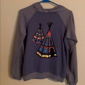 ROCK AND ROLL COWGIRL HOODY🤠